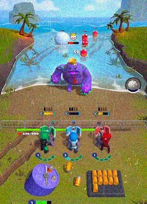 Gameplay from Bullet Heroes: TD RPG Shooter